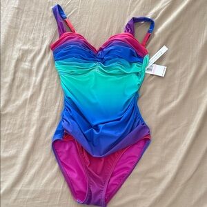 Bleu Rod Beattie Brand one piece swim